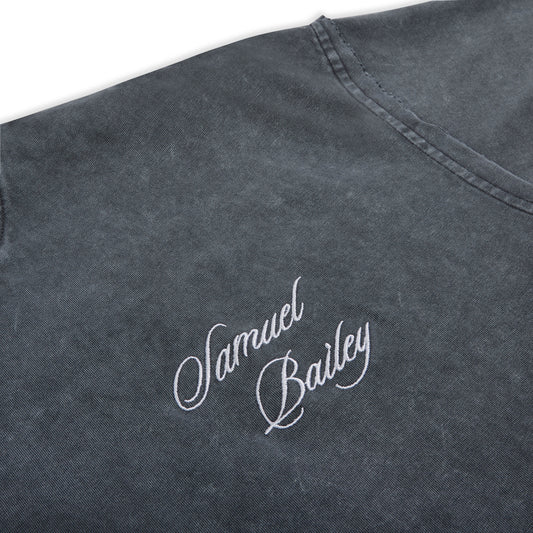 WASHED TEE - DARK GREY