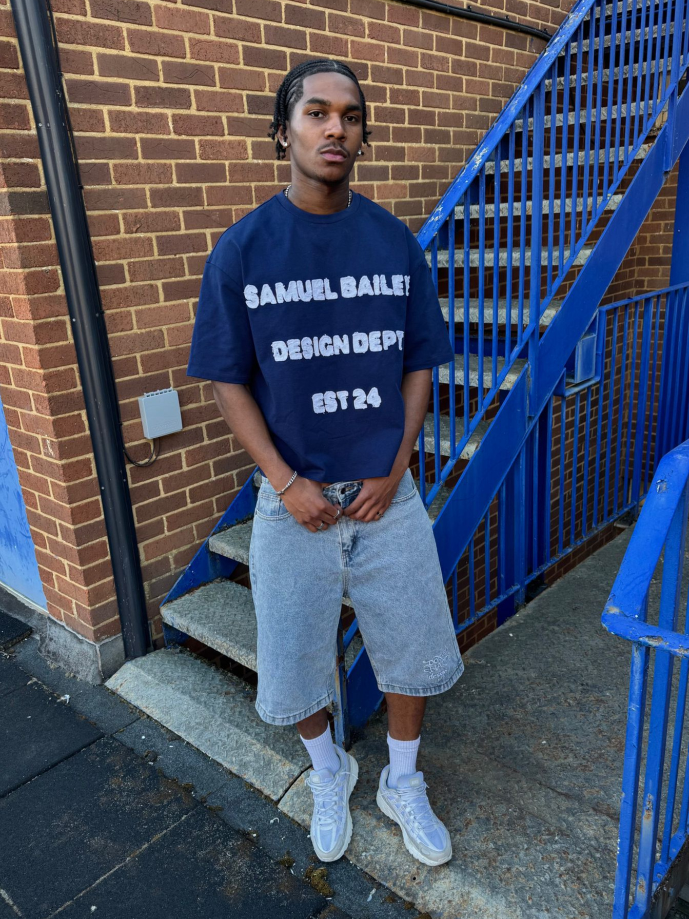 Navy Design Dept Tee
