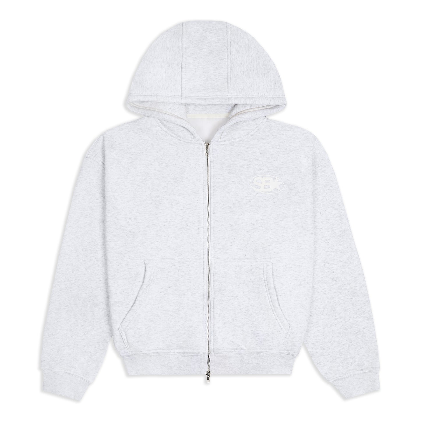 Star Emblem Zip Hoodie