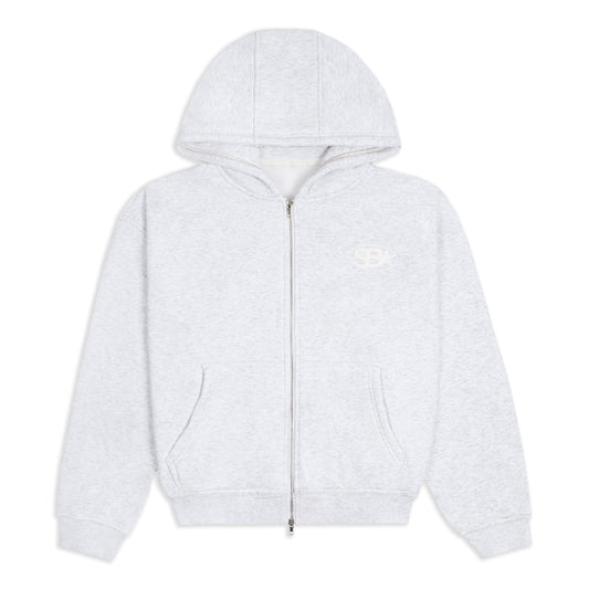 Star Emblem Zip Hoodie