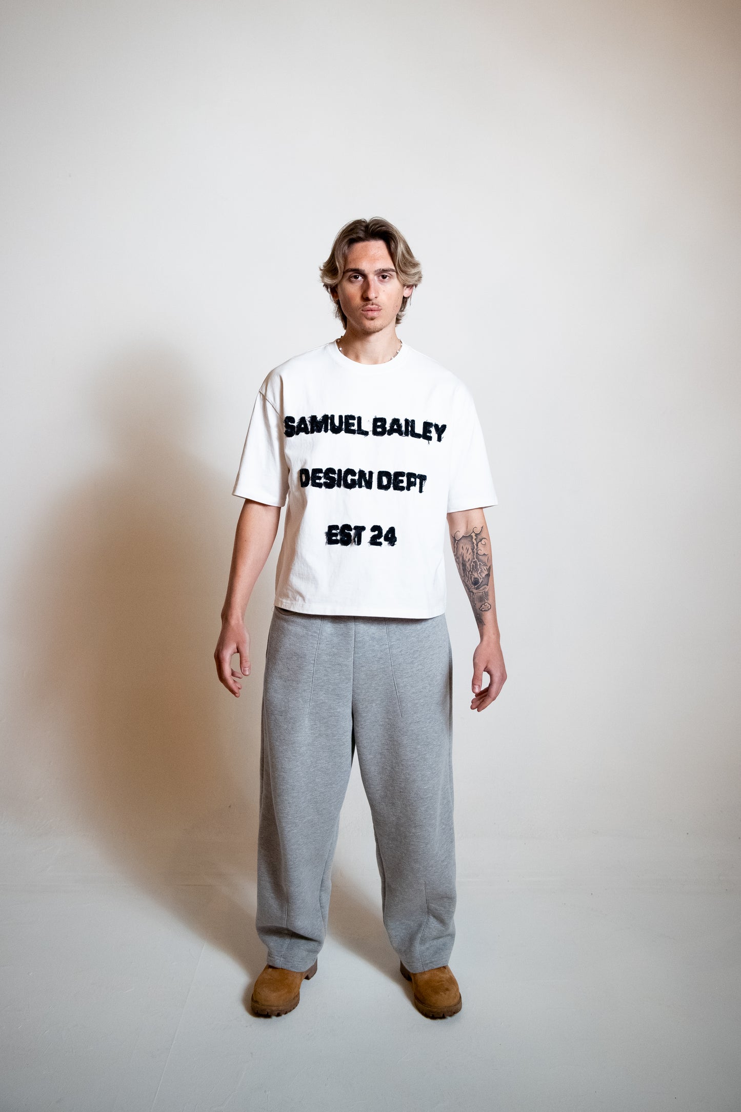 White Design Dept Tee