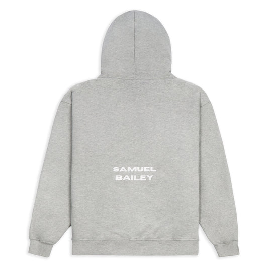 Grey Custom Hoodie