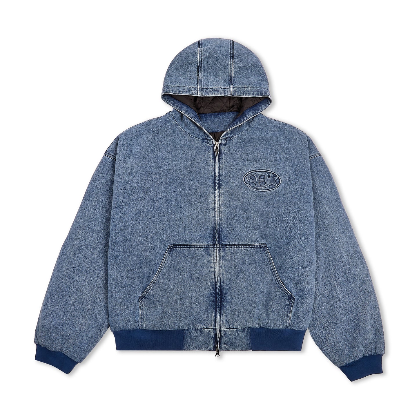 Hooded Denim Jacket