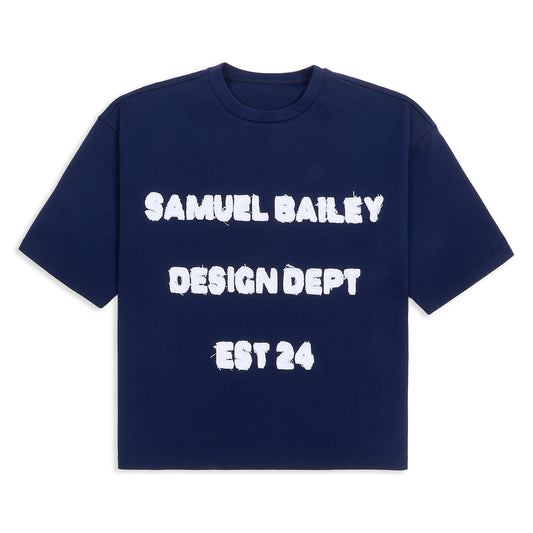 Navy Design Dept Tee