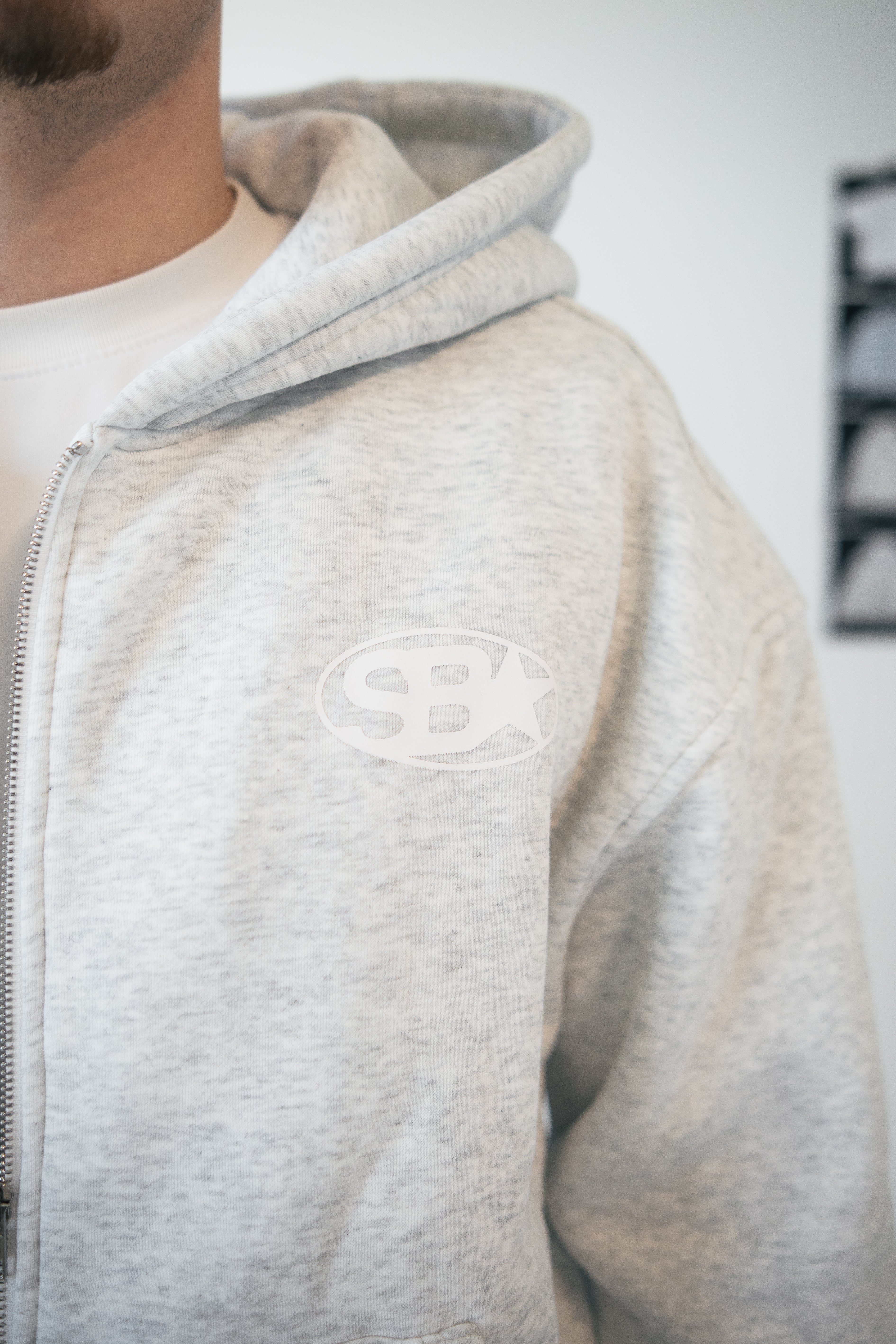 Star Emblem Zip Hoodie – Samuel Bailey