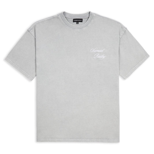 WASHED TEE - LIGHT GREY