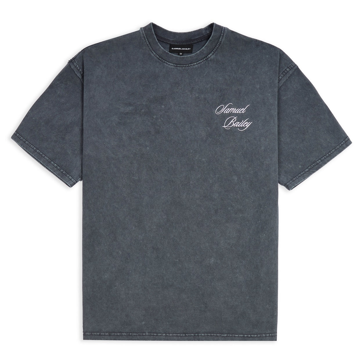 WASHED TEE - DARK GREY